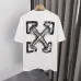 13Off-White Logo Stamp Cotton T-Shirt Black/White #A53426