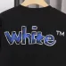 3Off-White Logo Stamp Cotton T-Shirt Black/White #A53427