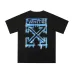 9Off-White Logo Stamp Cotton T-Shirt Black/White #A53428