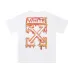 10Off-White Logo Stamp Cotton T-Shirt Black/White #A53428