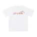 11Off-White Logo Stamp Cotton T-Shirt Black/White #A53428