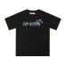 1Off-White Logo Stamp Cotton T-Shirt Black/White #A53428