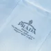 5Prada T-Shirts for Men Breathable 100% Pure Cotton Black/White #A48642