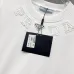6Prada T-Shirts for Men High quality craftsmanship metal logo t-shirt Black/White #A53730