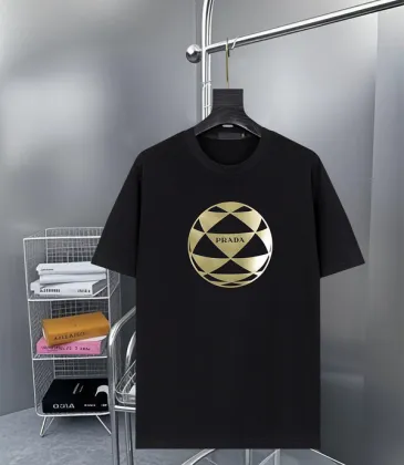 Prada T-Shirts for Men New styles Black/White #A53448