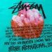3Stussy Crystal Diamond Reflective print short-sleeved T-shirt for men and women #A33135