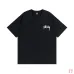 5Stussy Crystal Diamond Reflective print short-sleeved T-shirt for men and women #A33135