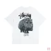 7Stussy Hippopotamus print short-sleeved T-shirt for men and women #A33120