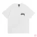 1Stussy Hippopotamus print short-sleeved T-shirt for men and women #A33120