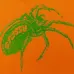 4Stussy Spider pattern printed loose short-sleeved T-shirt for men and women, 230g pure cotton stussy cylindrical fabric  #A33115