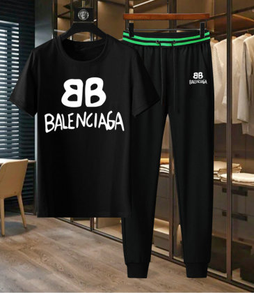 Balenciaga Sporty B Tracksuit Tshirt in Black for Men  Lyst