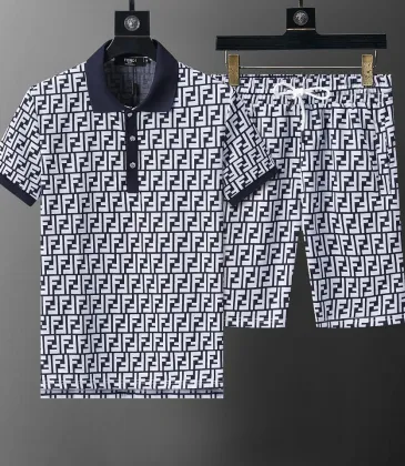 Fendi Tracksuits for Fendi Short Tracksuits for men #A37614
