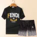 1Fendi Tracksuits for Fendi Short Tracksuits for men #A53085