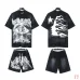 1Hellstar Tracksuits star Eye of Wisdom Logo tee cotton short #A53809