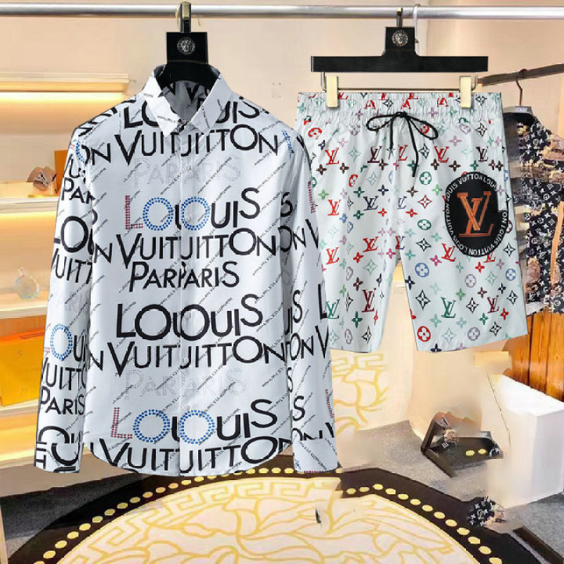 Louis Vuitton tracksuits for Louis Vuitton short tracksuits for men  #999933859 