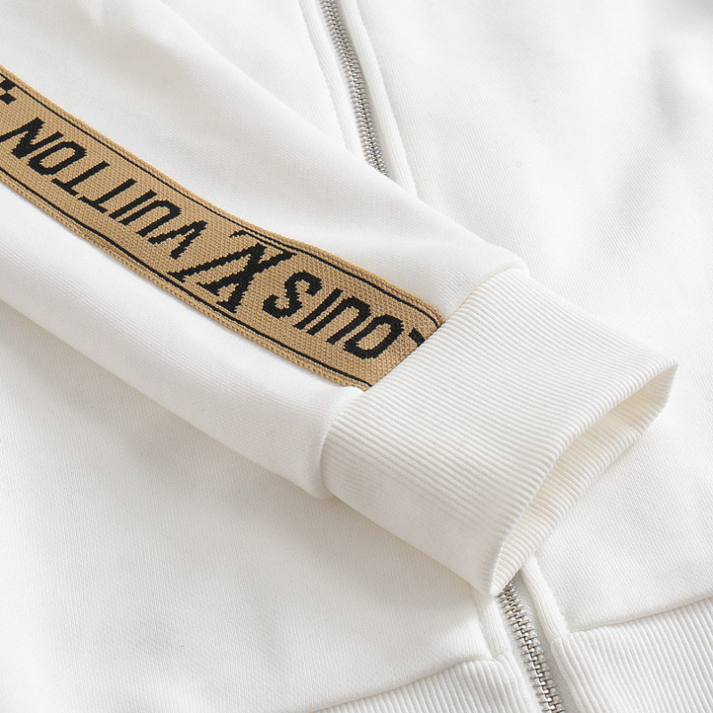 Louis Vuitton Monogram Fleece Tracksuit White –
