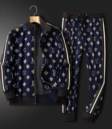 Louis Vuitton tracksuits for Men long tracksuits #A42301