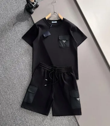 Prada Tracksuits for Prada Short Tracksuits for men #A53393