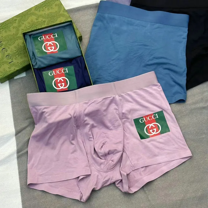 Buy Cheap Gucci Underwears for Men Soft skin-friendly light and breathable  (3PCS) #999935742 from