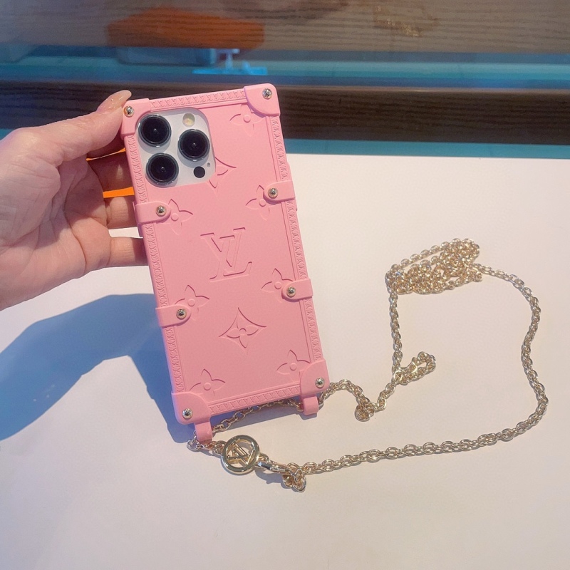 louis vuitton pink phone case