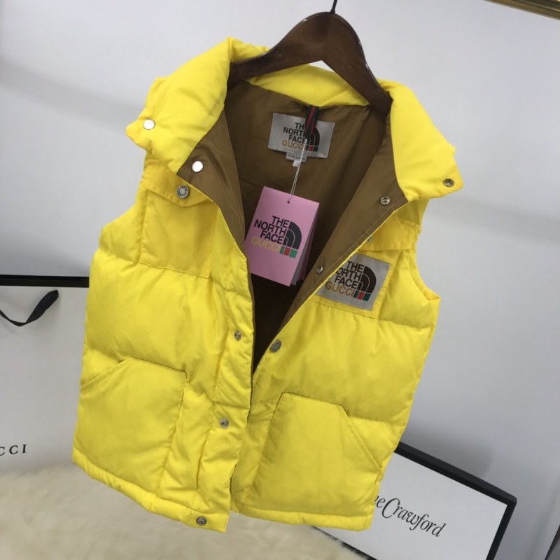 Buy Cheap The North Face x Gucci Vest down jacket high quality