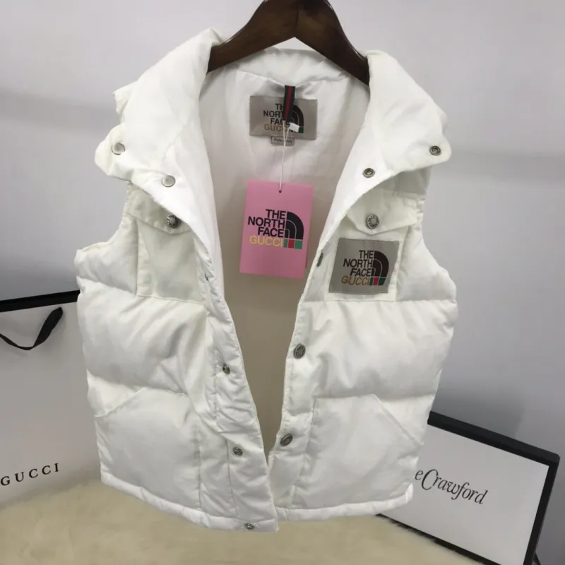 Buy Cheap The North Face x Gucci Vest down jacket high quality