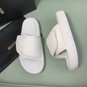 Kanye Yeezy Season 7 Velcro slippers for Men Women White #999921292