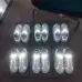 4Alexander McQueen Luminous shoes Unisex McQueen White Sneakers top leather #99899363