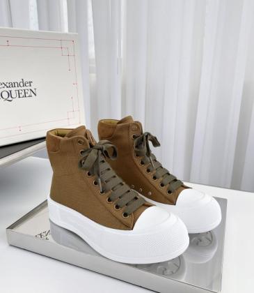 Alexander McQueen Shoes for Unisex McQueen Sneakers #A27294