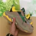 Balenciaga Crystal Sole Triple S Sneakers Mens Womens Casual Shoes Triple Green Yellow Paris 17FW Fashion Casual Platform stylist Shoes #9875243