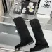 10Chanel shoes for Women Chanel Boots CC High Boots Black/White #A54031
