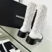 3Chanel shoes for Women Chanel Boots CC High Boots Calfskin #A54030