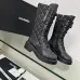 10Chanel shoes for Women Chanel Boots CC High Boots Calfskin #A54030