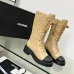 1Chanel shoes for Women Chanel Boots CC High Boots Calfskin #A54030
