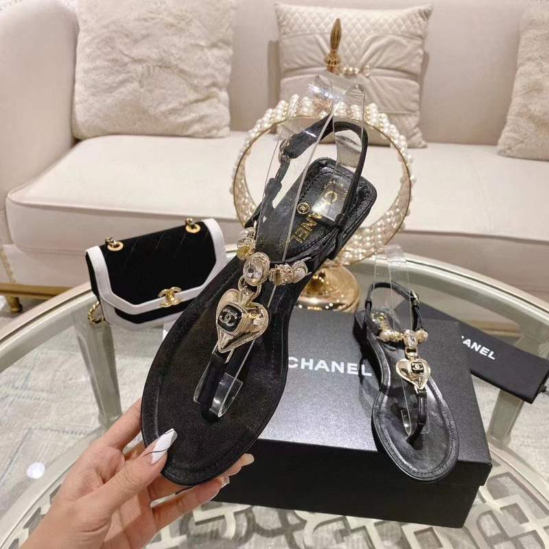 CHANEL  Shoes  Chanel Grained Calfskin Velcro Dad Sandals  Poshmark