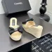 11Chanel shoes for Women Sheepskin upper wedge sandals #A53212