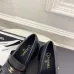 4Chanel shoes for Women Chanel Leather Loafers: Timeless Style with Iconic Gold CC Logo White/Black/Brown #A54192