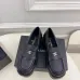 6Chanel shoes for Women Chanel Leather Loafers: Timeless Style with Iconic Gold CC Logo White/Black/Brown #A54192