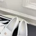 7Chanel shoes for Women Chanel Leather Loafers: Timeless Style with Iconic Gold CC Logo White/Black/Brown #A54192