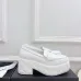 10Chanel shoes for Women Chanel Leather Loafers: Timeless Style with Iconic Gold CC Logo White/Black/Brown #A54192