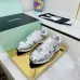 12Chanel shoes for Women's Chanel Sneakers Les nouvelles cornes d'argent de Chanel #A53236