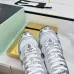 13Chanel shoes for Women's Chanel Sneakers Les nouvelles cornes d'argent de Chanel #A53236