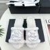 9Chanel shoes for Women's Camellia Platform Slippers Heel Height:4cm #A54029