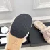 10Chanel shoes for Women's Camellia Platform Slippers Heel Height:4cm #A54029