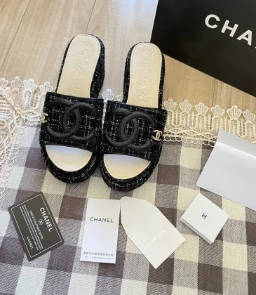 Chanel shoes for Women's Chanel slippers #A27990