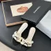 17Chanel shoes for Women's Chanel slippers Black/White/Pink #A47899