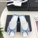 9Chanel shoes for Women's Chanel slippers Flat Sandals for women Heel height:4.5cm Black/Pink #A54176