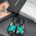 3Chanel shoes for Women's Chanel slippers Lambskin Cc Chain Thong Sandal #A54187