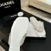 12Chanel shoes for Women's Chanel slippers Leather mules Camellia #A54188