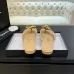 4Chanel shoes for Women's Chanel slippers Leather mules Camellia #A54188